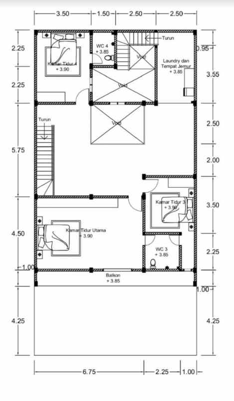 dijual rumah kertajaya indah
