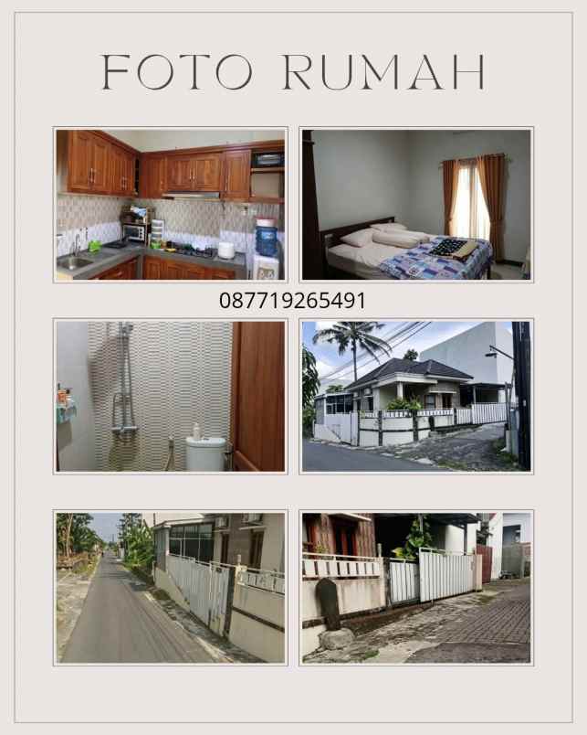 dijual rumah klidon sukoharjo ngaglik