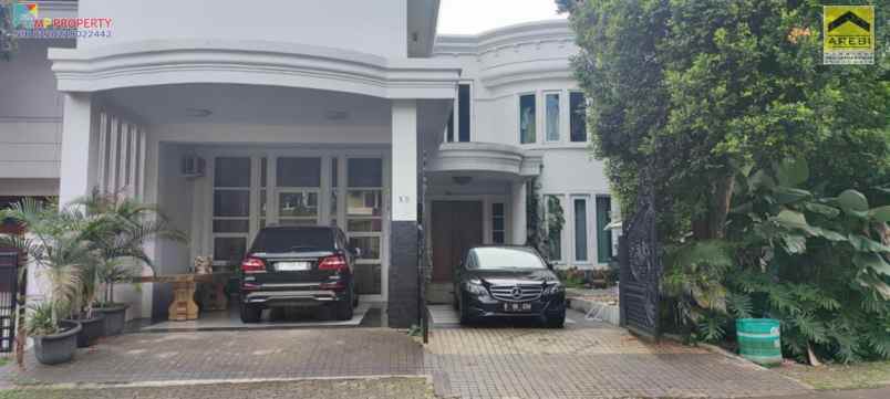 dijual rumah komplek giri loka 3 bsd