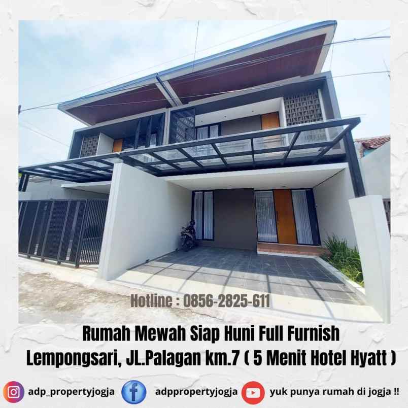 Rumah Mewah Siap Huni Full Di Lempongsari Jl Palagan Km 7 Sleman