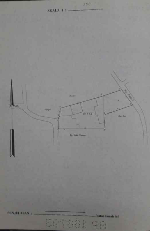 dijual rumah luas di condet jakarta timur