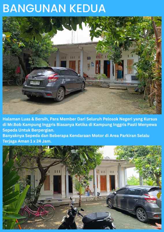 dijual rumah murah kampung inggris