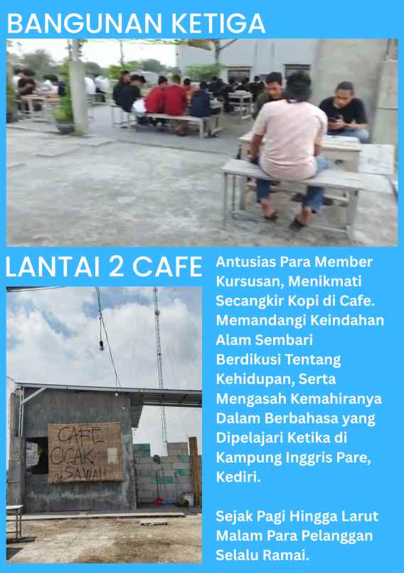 dijual rumah murah kampung inggris