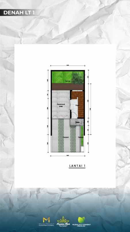 dijual rumah nuansa alam setiabudi