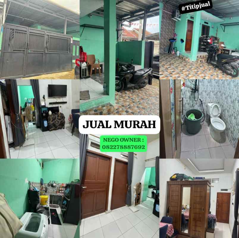 dijual rumah pasir putih