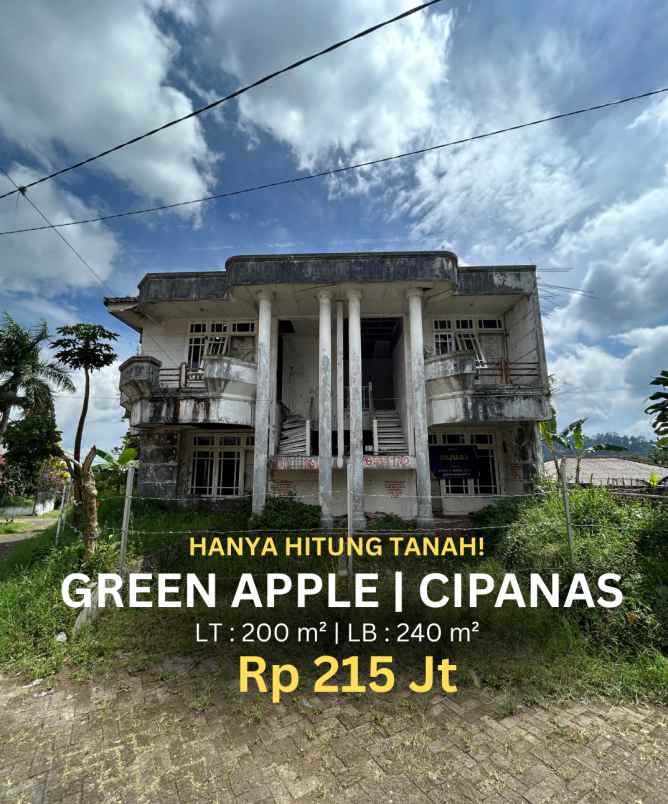 dijual rumah perumahan villa green