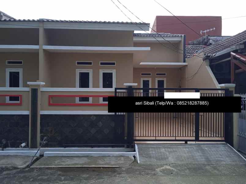 dijual rumah pondok ungu permai bekasi