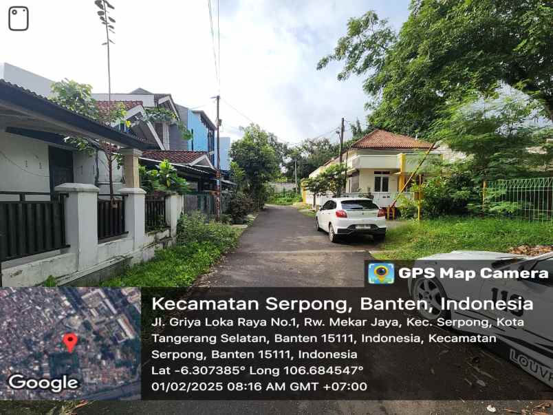 dijual rumah tua bsd sektor 1 1