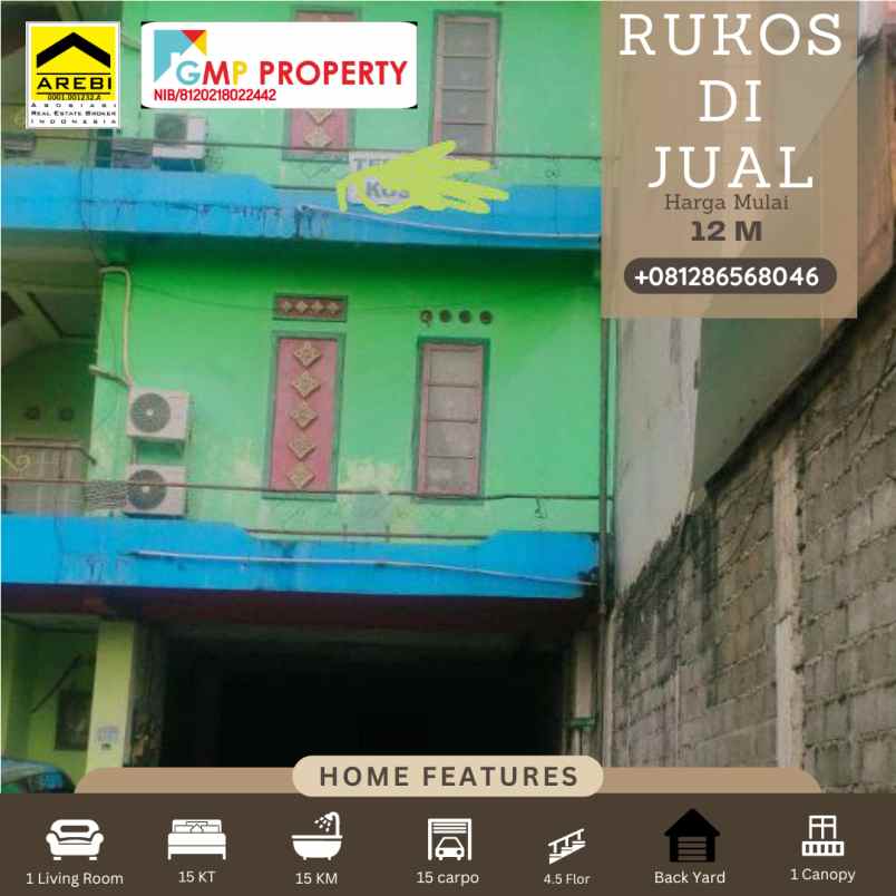 dijual rumah utang kayu