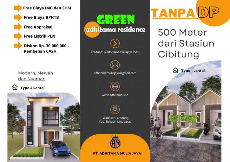 dijual rumah wanasari kec cibitung kab