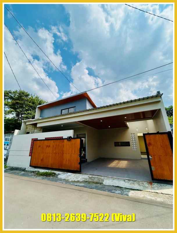 dijual rumah wedomartani kabupaten