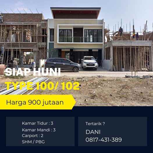 dijual rumah wonosalam ngaglik sleman