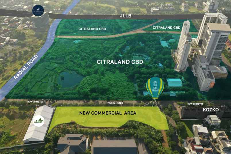 dijual tanah citraland