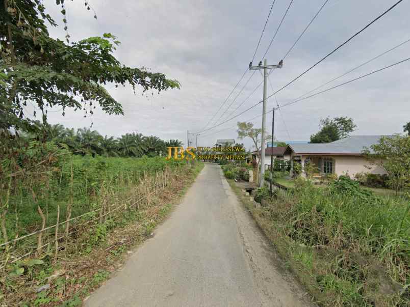 dijual tanah daerah tg morawa jalan