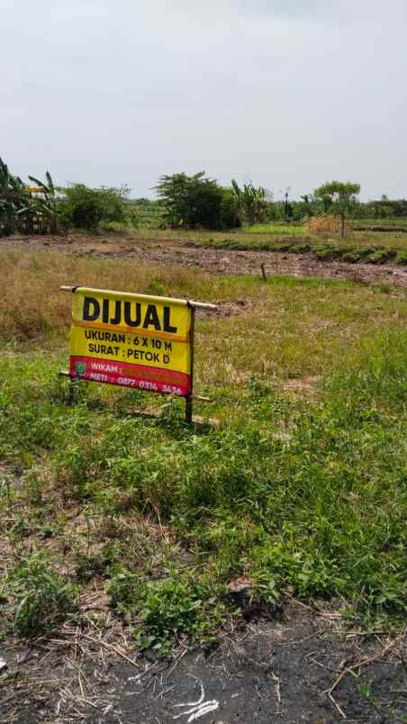 dijual tanah di desa kedamean kec kedamean kab gresik