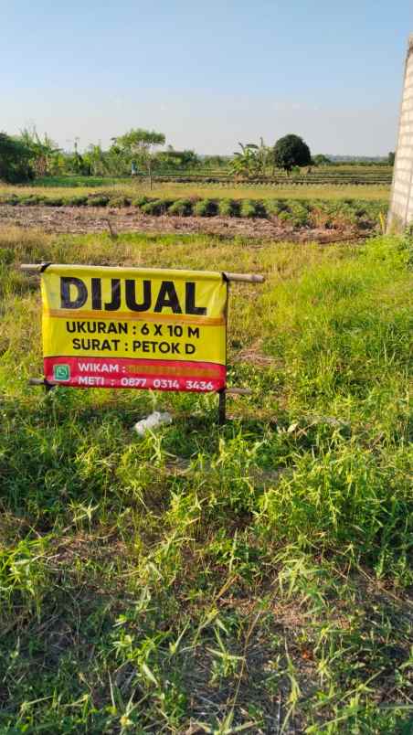 dijual tanah di desa kedamean kec kedamean kab gresik