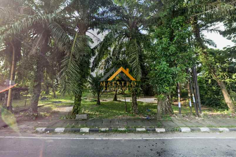 dijual tanah di jalan soekarno hatta binjai km17