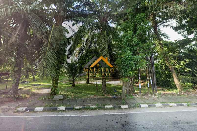 dijual tanah di jalan soekarno hatta binjai km17