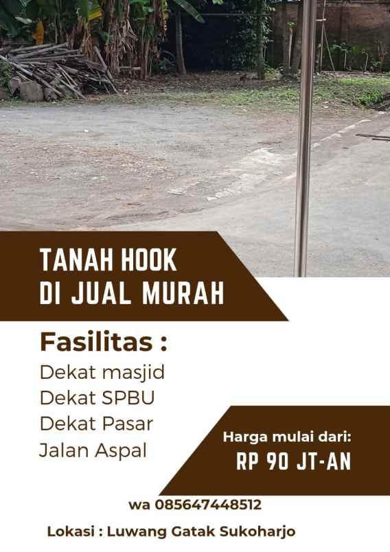 dijual tanah dijual tanah kavlingan di