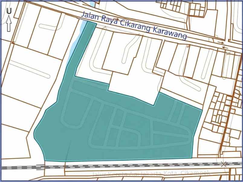 dijual tanah jalan cikarang karawang