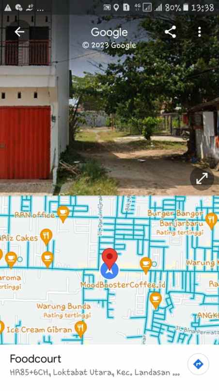 dijual tanah jalan karang anyar 1