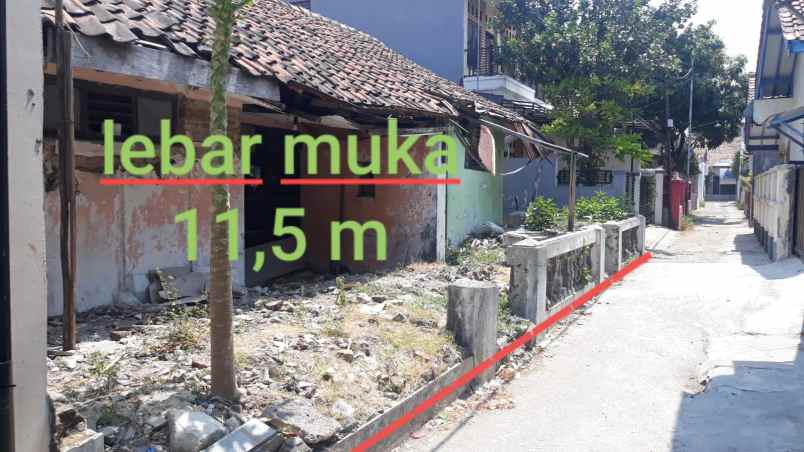 dijual tanah jalan kembang