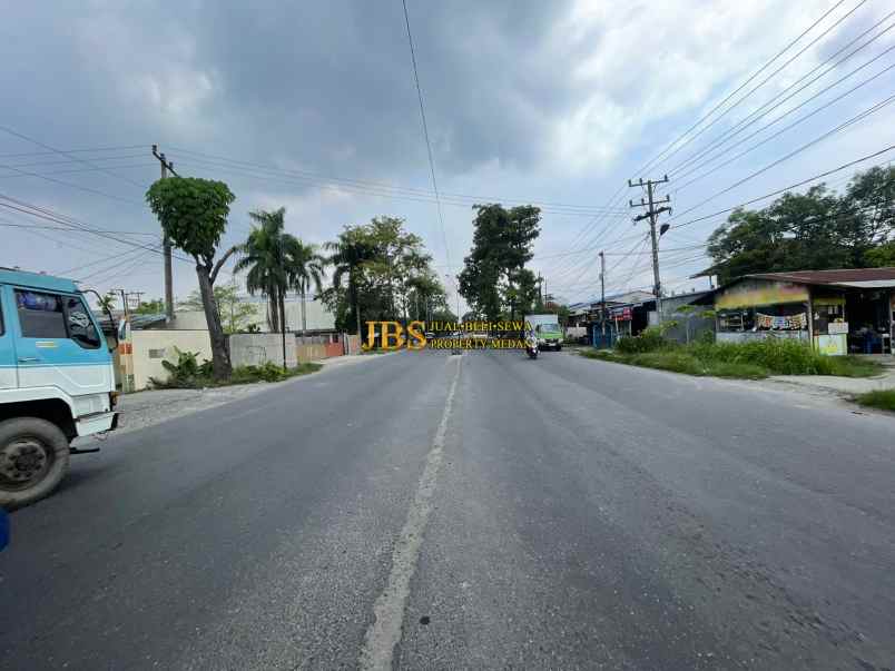 dijual tanah jalan kl yos sudarso depan