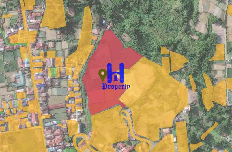 dijual tanah jalan kolam renang