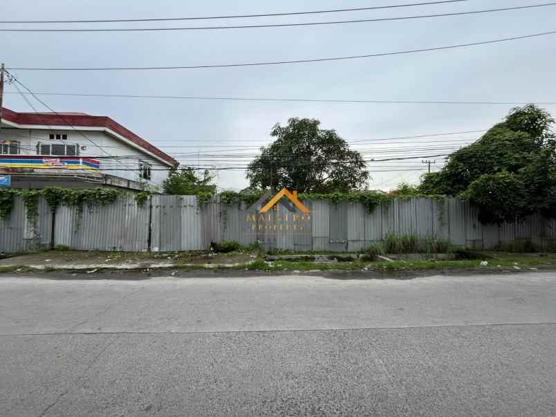 dijual tanah jalan pasar 3 tapian nauli