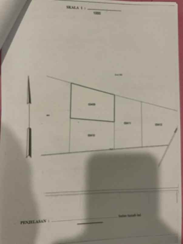 dijual tanah jl bidadari gn athena i