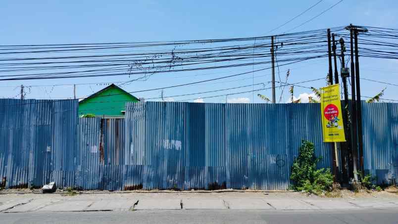 dijual tanah jl kejawen putih tambak