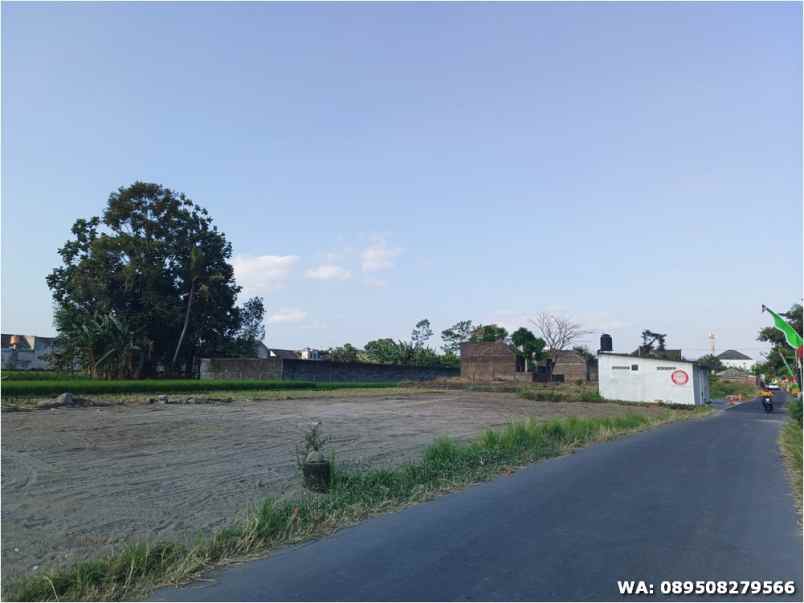 dijual tanah jl kenanga ii purwomartani