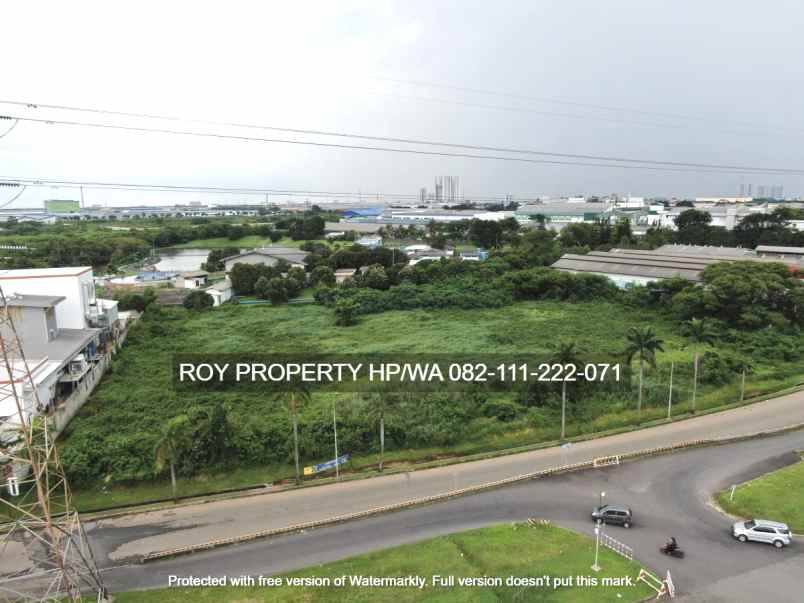 dijual tanah jl mh thamrin sukaresmi