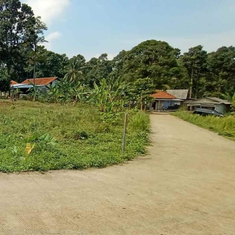 dijual tanah jl raya bojong koneng