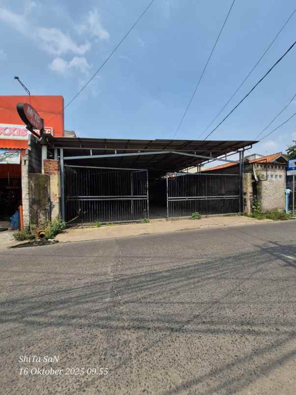 dijual tanah jl raya cipayung depok