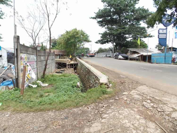 dijual tanah jl raya penggilingan