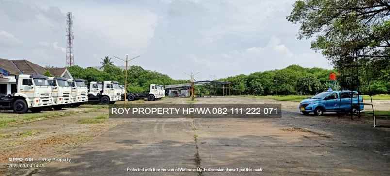 dijual tanah jl stpi curug kadu jaya