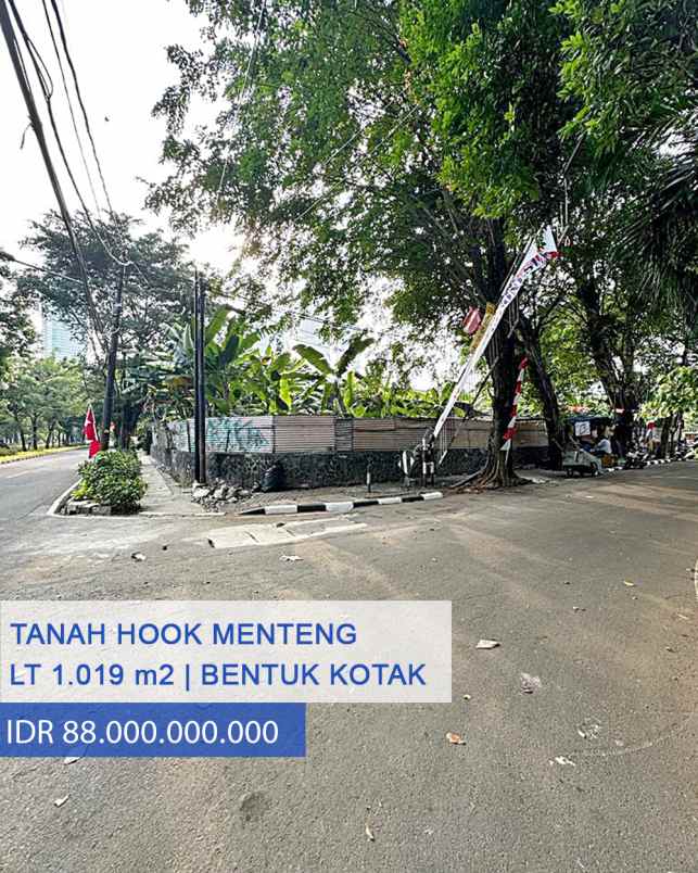 Tanah Di Jl Sutan Syahrir Hook Jl Maluku Menteng Jakarta Pusat