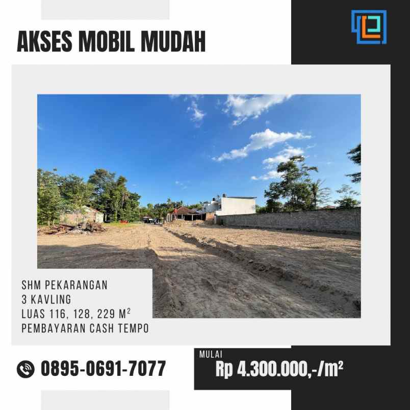 dijual tanah karanganyar utara sd model