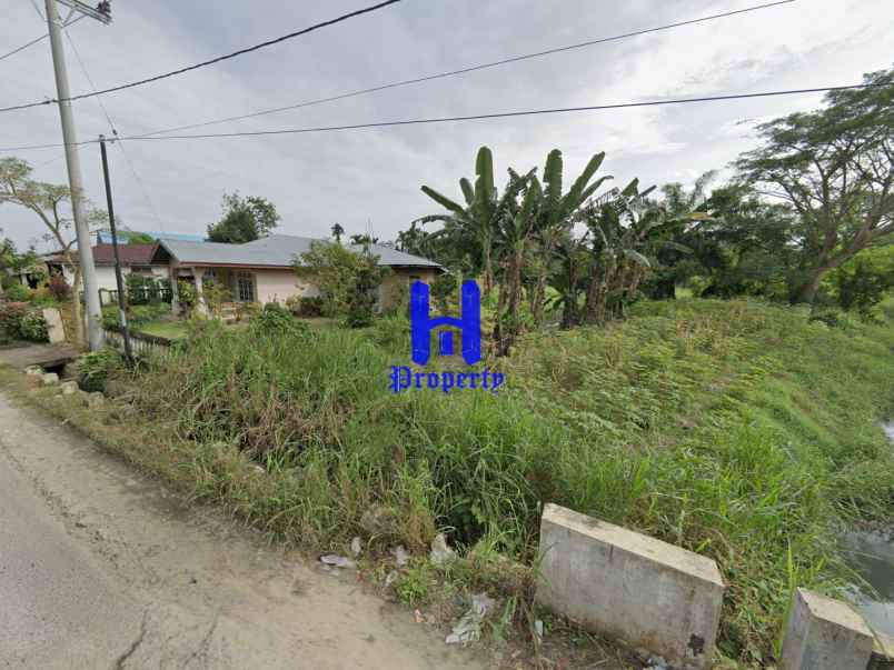 dijual tanah kosong di daerah tg morawa jalan rotan