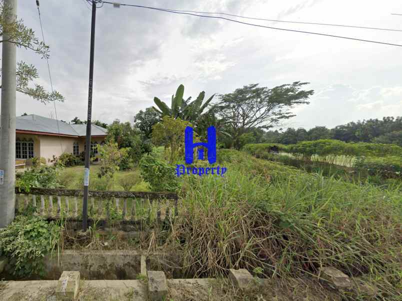 dijual tanah kosong di daerah tg morawa jalan rotan