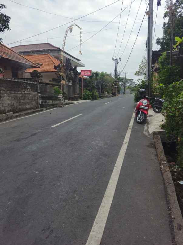dijual tanah lokasi jalan cargo denpasar utara