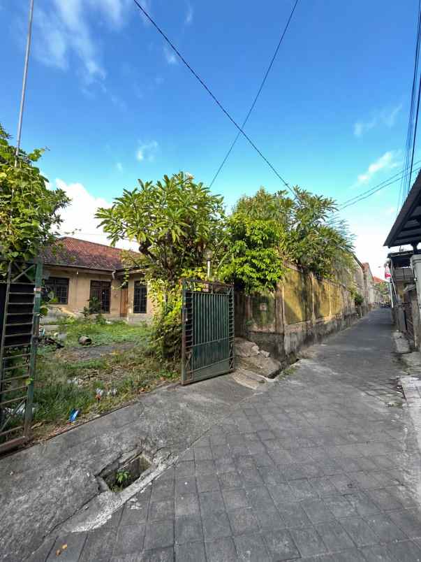 dijual tanah lokasi jalan singasari denpasar utara