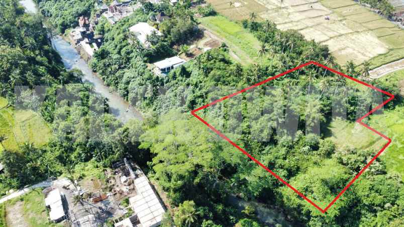 dijual tanah murah los sungai lodtunduh ubud