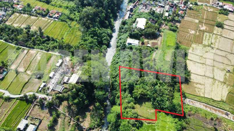 dijual tanah murah los sungai lodtunduh ubud