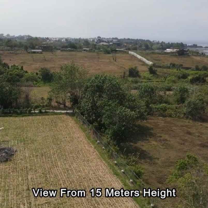 dijual tanah pantai nyanyi