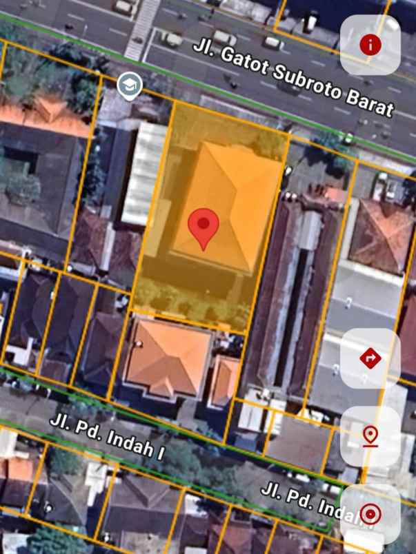 dijual tanah raya gatsu barat