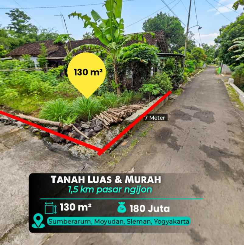 dijual tanah sumberarum