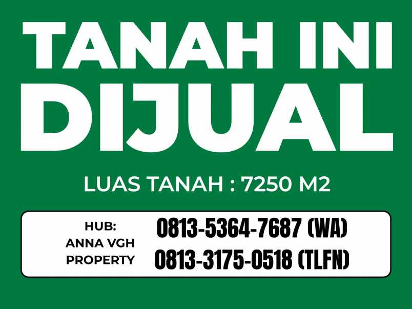 dijual tanah zona ungu kawasan wringin anom gresik