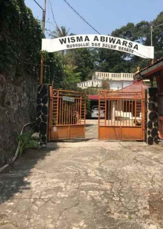 dijual villa dipuncak harga njop daerah megamendung